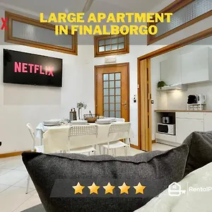  Appartamento Finalborgo Outdoor&sea, Three-room Flat W/wifi